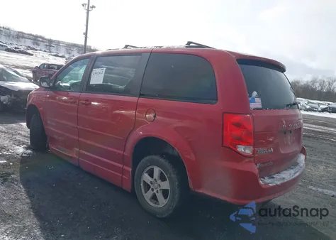 2012 Dodge Grand Caravan Sxt из США, поврежденный, VIN 2C4RDGCG2CR157102
